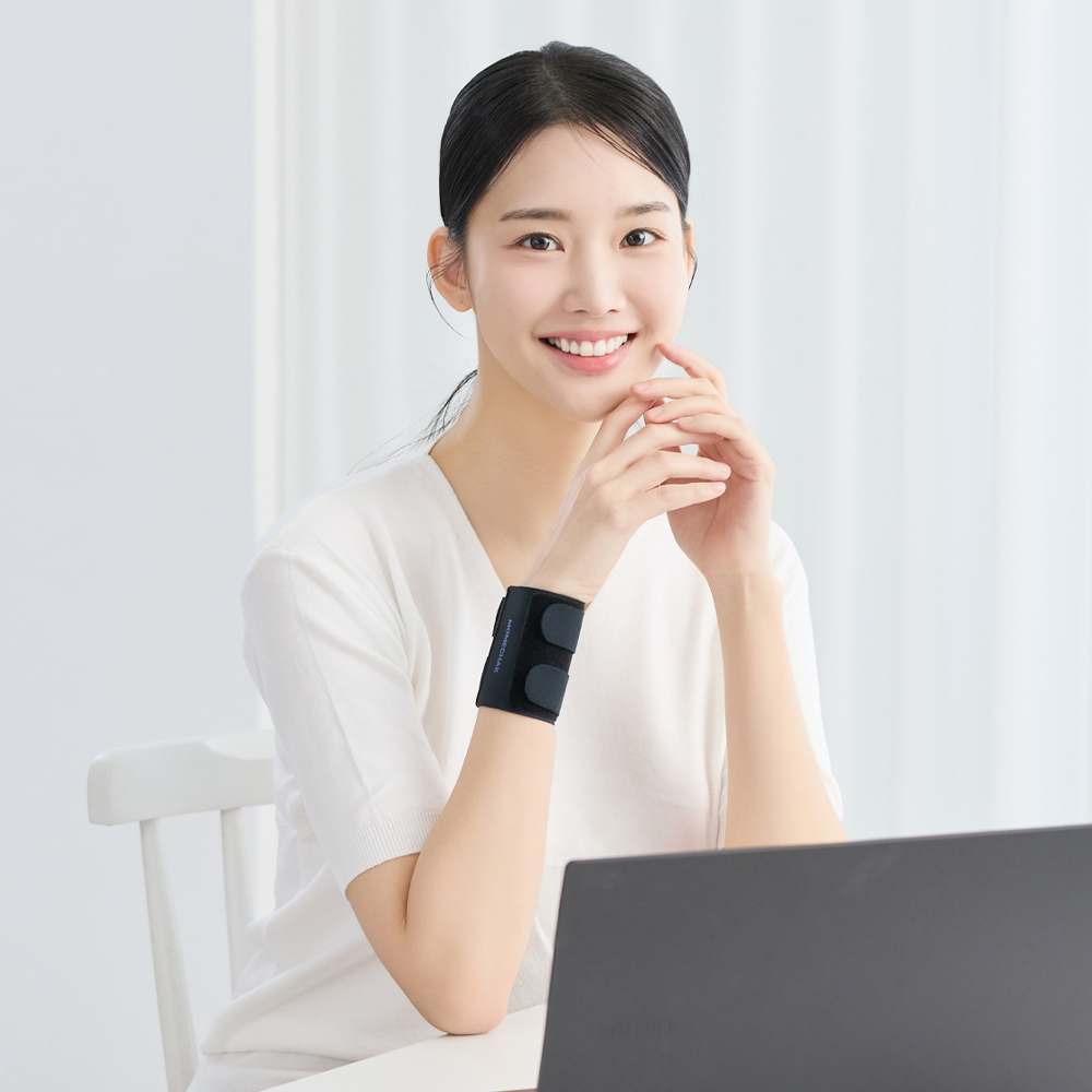 모매착 손목보호대 스트랩 터널증후군 임산부 육아 출산 얇은 손목 아대 프로가드 이미지 6