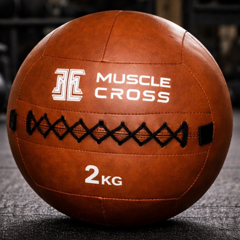머슬크로스 월볼 소프트 메디신볼 웨이트 메디슨 슬램볼 2kg - 상품 이미지