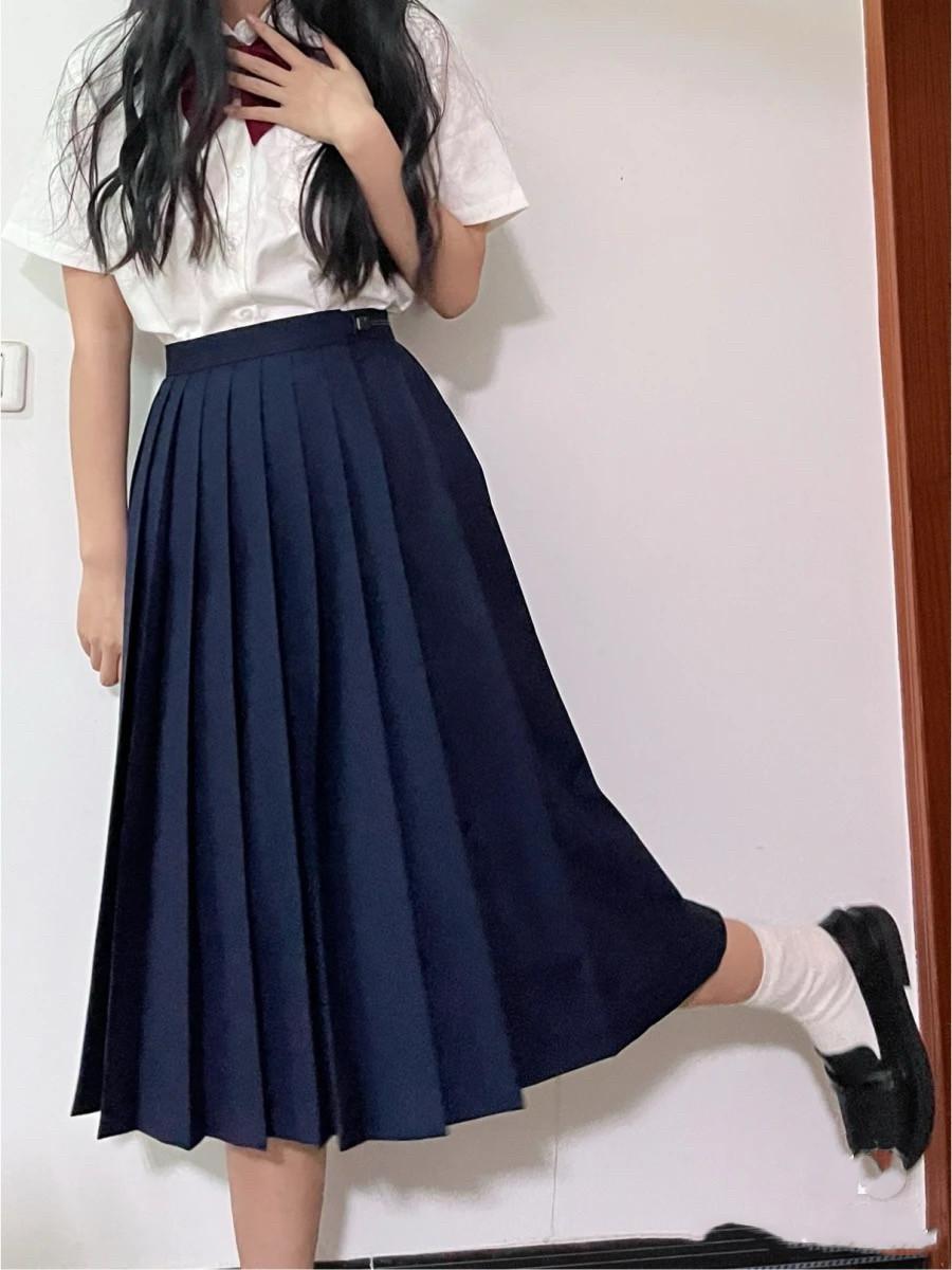 일본 교복 세라복 세일러복 빅사이즈 코스프레 유니폼 - 상세 이미지 3