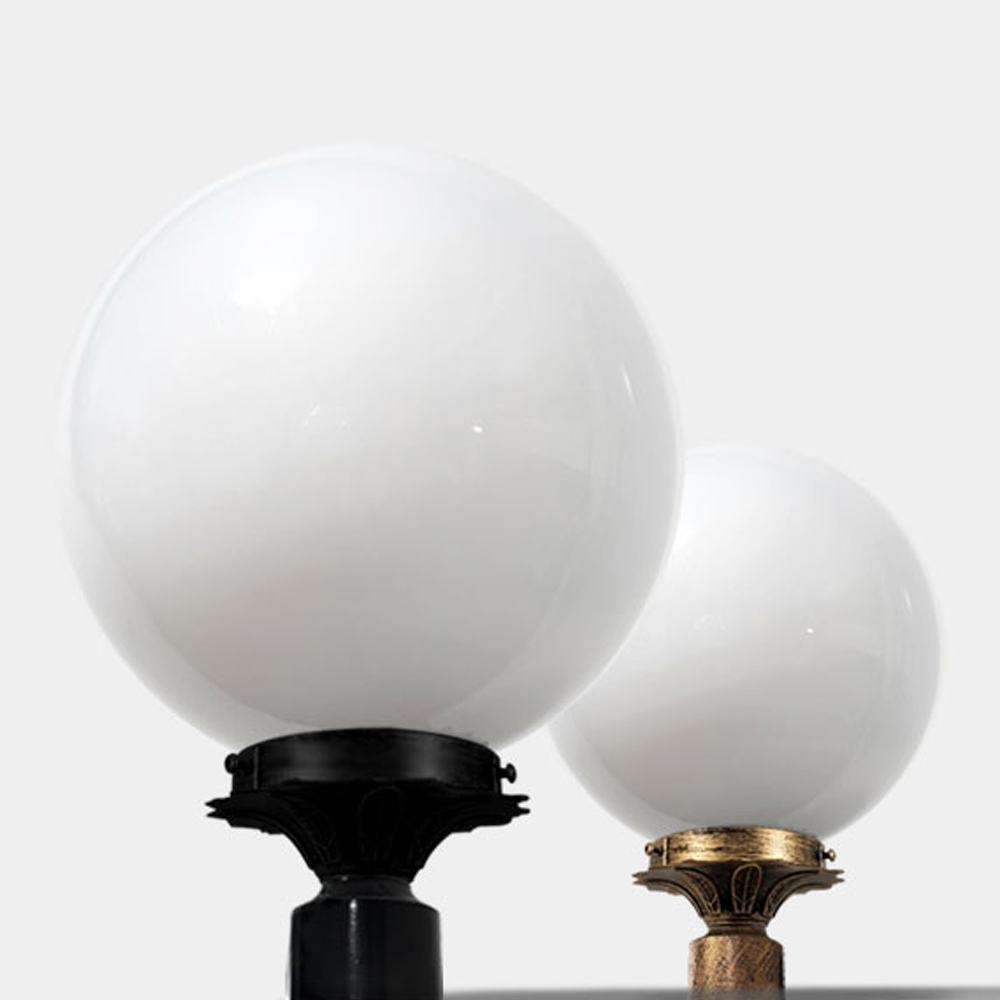 전기 LED 가로등 헤드 보안등 헤드 야외 엔틱 조명 곡면 육각등 연결자 4.5cm 이미지 4