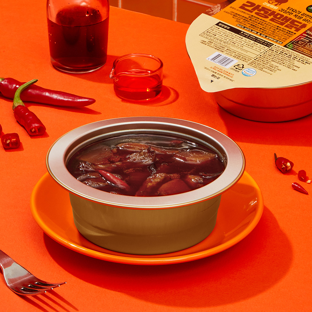 [조리고 간장맵닭] 간편식 레토르트 즉석식품 매콤단짠 찜닭 - 상세 이미지 4