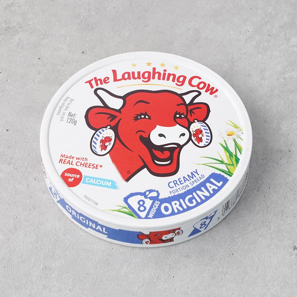 메가마트 빙그레 래핑카우 치즈 오리지널 8포션 플레인 120g