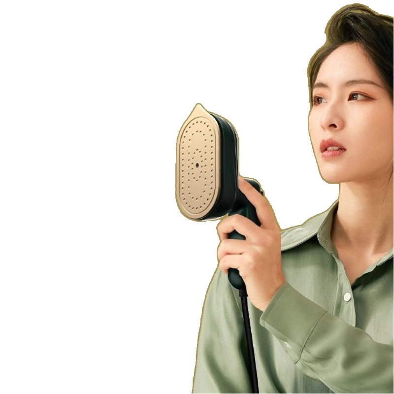 여행용 미니 다리미 스팀 살균 초고속 간편한 소형 휴대용 예열 핸디 핸디형 표준 레트로 그린 티타늄 - 상세 이미지 4