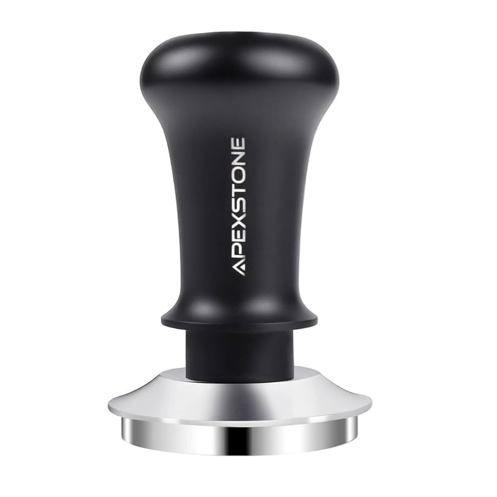 에이펙스스톤 커피 탬퍼 스프링 51mm, 캘리브레이션 에스프레소 51mm 로드 58mm Black - 상품 이미지