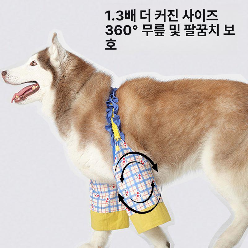 고양이 물티슈 전용 이동식 이동장 화장실 목줄 하네스 체리 팔꿈치 보호대 L - 상세 이미지 3