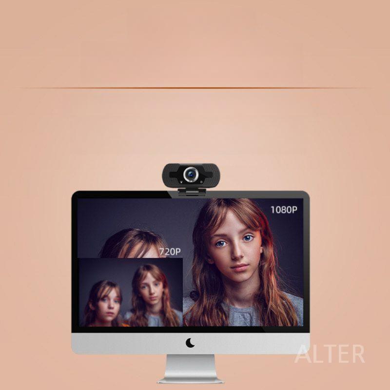 USB 웹캠 4K 카메라 컴퓨터 풀 내장 PC 마이크 실시간 마이크 내장/자동 초점 3.6mm 렌즈 4MP 카메라 - 상세 이미지 2