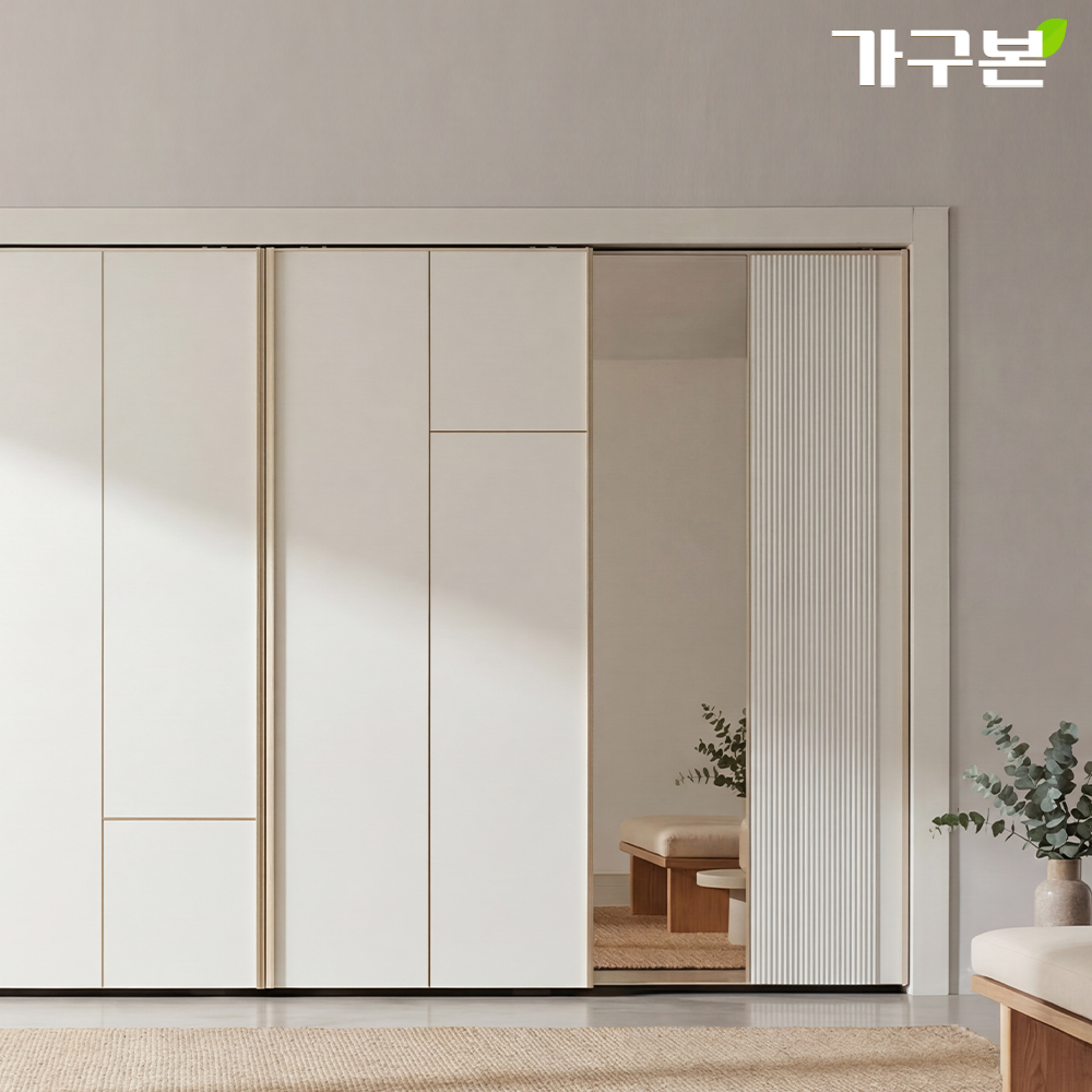 E0 클레어 슬라이딩붙박이장 15cm - 상품 이미지