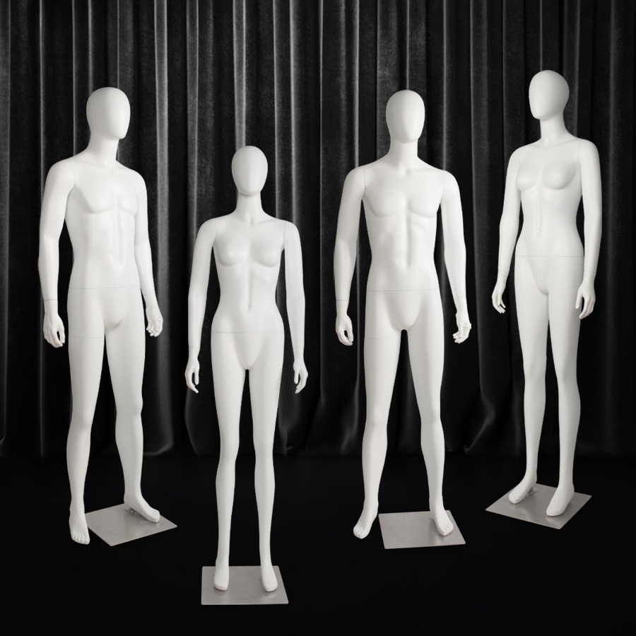 고스트마네킹 성인 누끼 남성 여성 전신 목없는 3D 의류 촬영용 룩북 상세페이지 피팅 - 상품 이미지