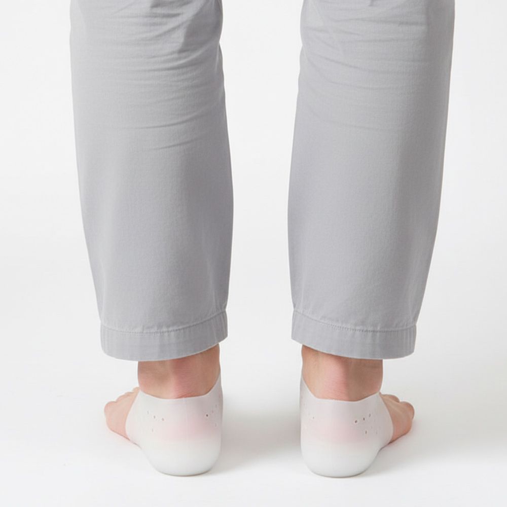 실리콘 키높이양말 발편한 기능성깔창 푹신한 뒷꿈치 인솔 2.5 3.5cm 남자 뒤꿈치 쿠션