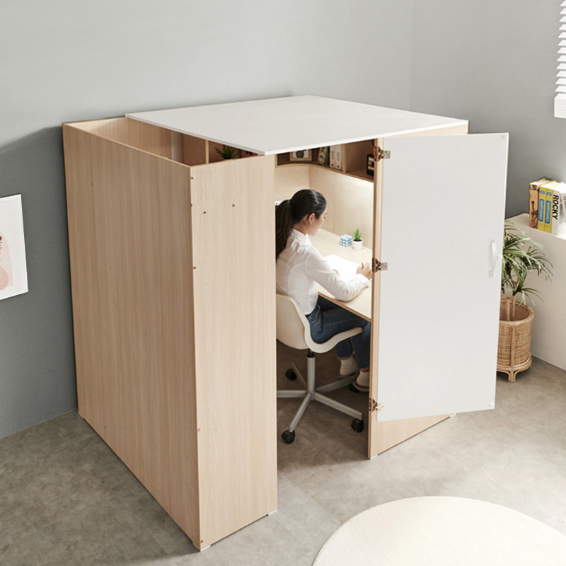 e스마트 무아르 프리미엄 1인 가정용 독서실책상 H1600