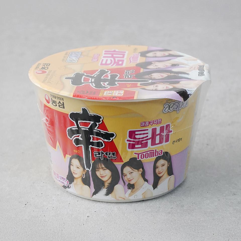 메가마트 농심 신라면 툼바 큰사발면 113g - 메인 이미지