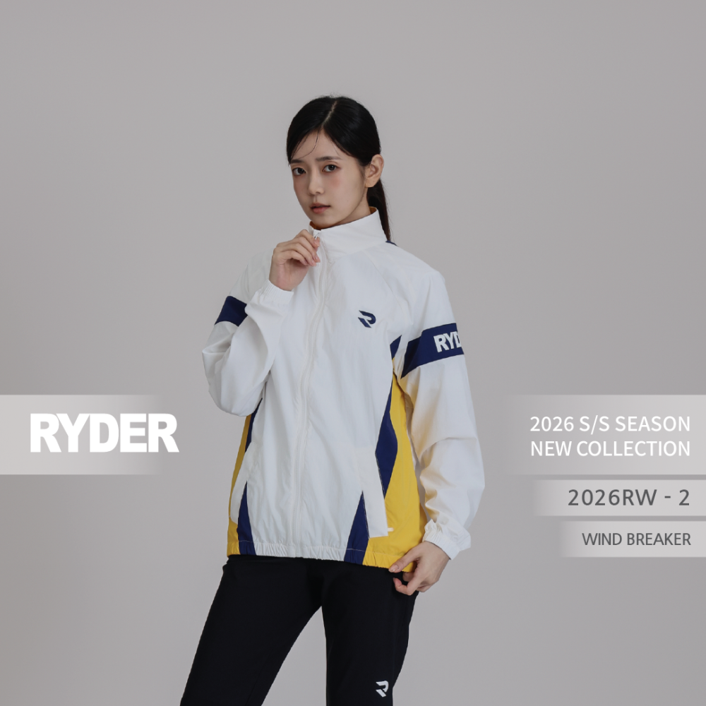라이더 2026RW-2 바람막이 집업 자켓 배드민턴 피클볼 탁구 스포츠웨어 - 상세 이미지 3