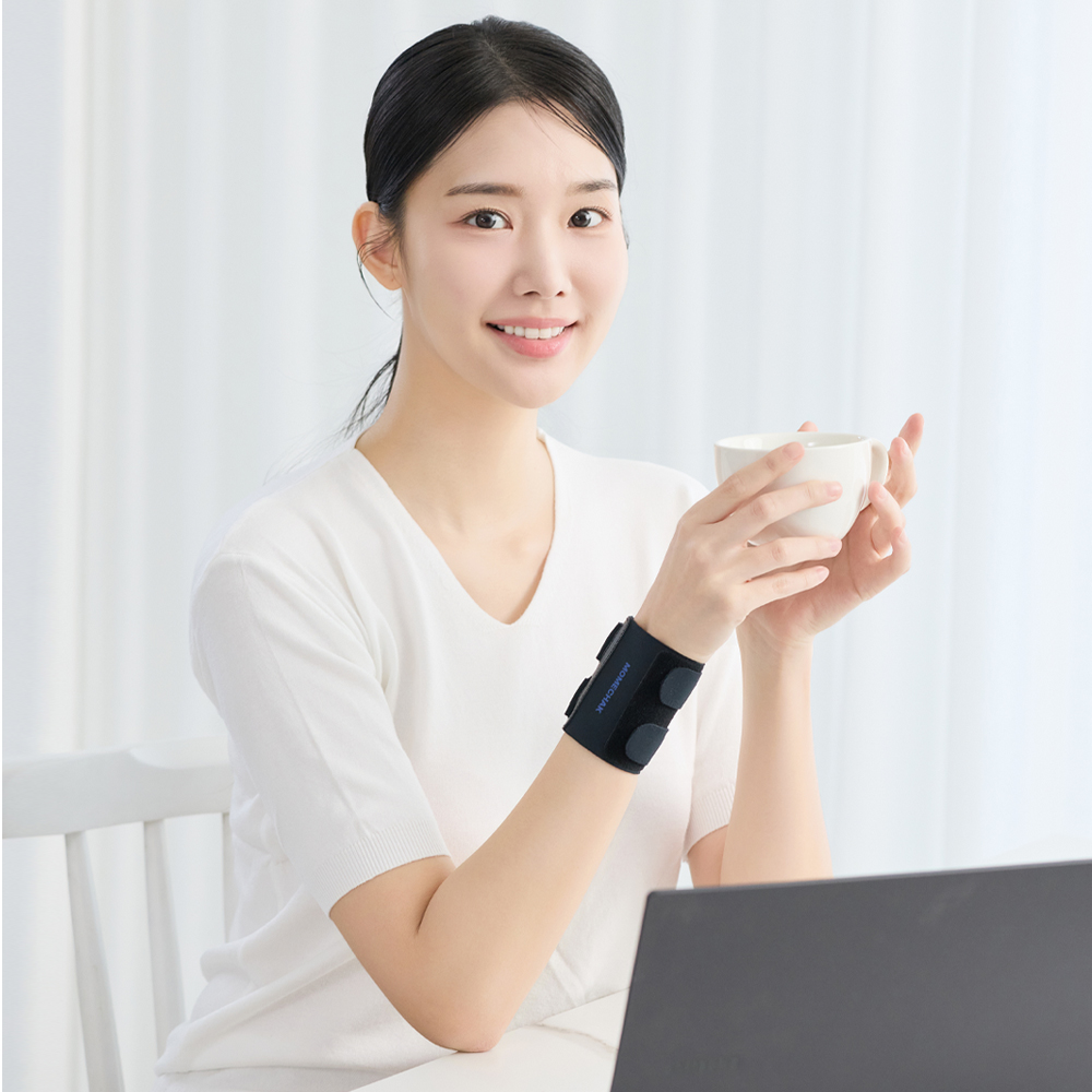 모매착 손목보호대 스트랩 터널증후군 임산부 육아 출산 얇은 손목 아대 프로가드 - 상세 이미지 4