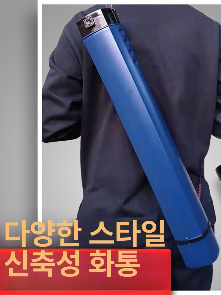 오토바이 우산통 수납 가방 라이더 보관함 블랙 대형 - 상세 이미지 2