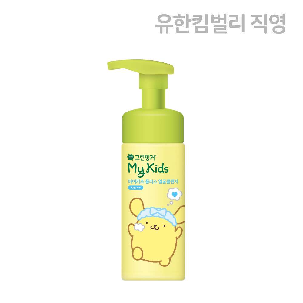 네이버 그린핑거 마이키즈 플러스 폼폼푸린 얼굴 클렌저 160ml X 1EA
