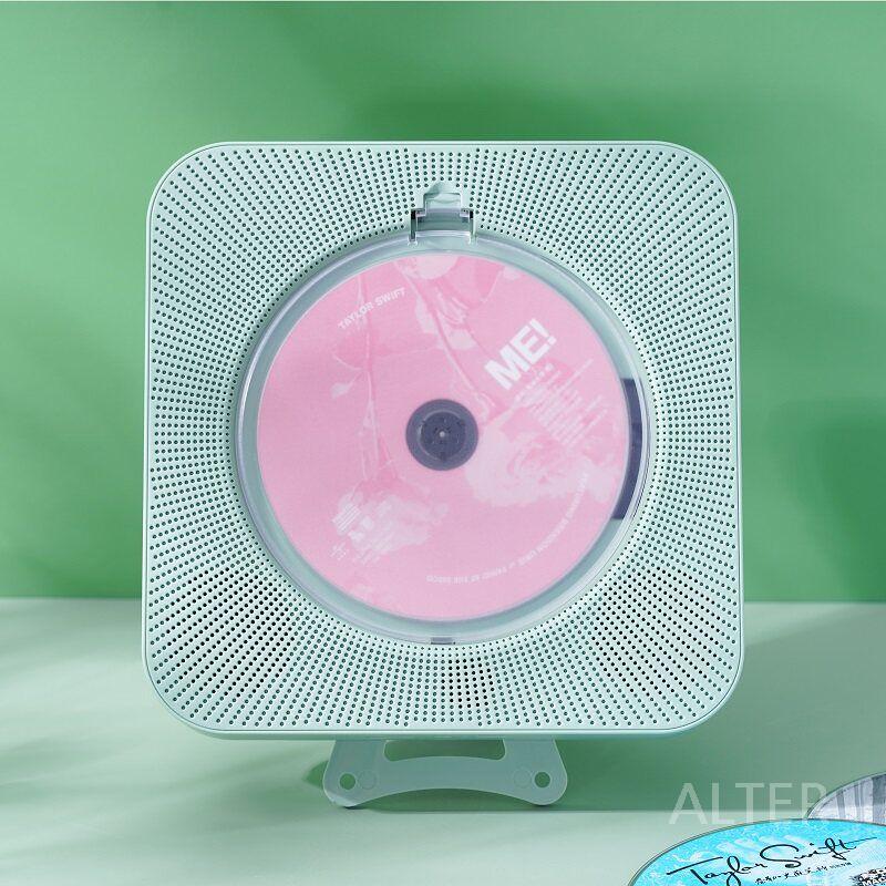 벽걸이 무선 CD플레이어 감성 블루투스 벽걸이형 화이트 전원+블루투스 - 상세 이미지 4