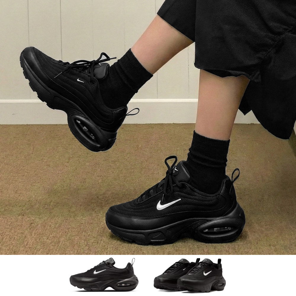 나이키 에어맥스 키높이 굽높은 어글리 여성 운동화 런닝화 블랙, 235