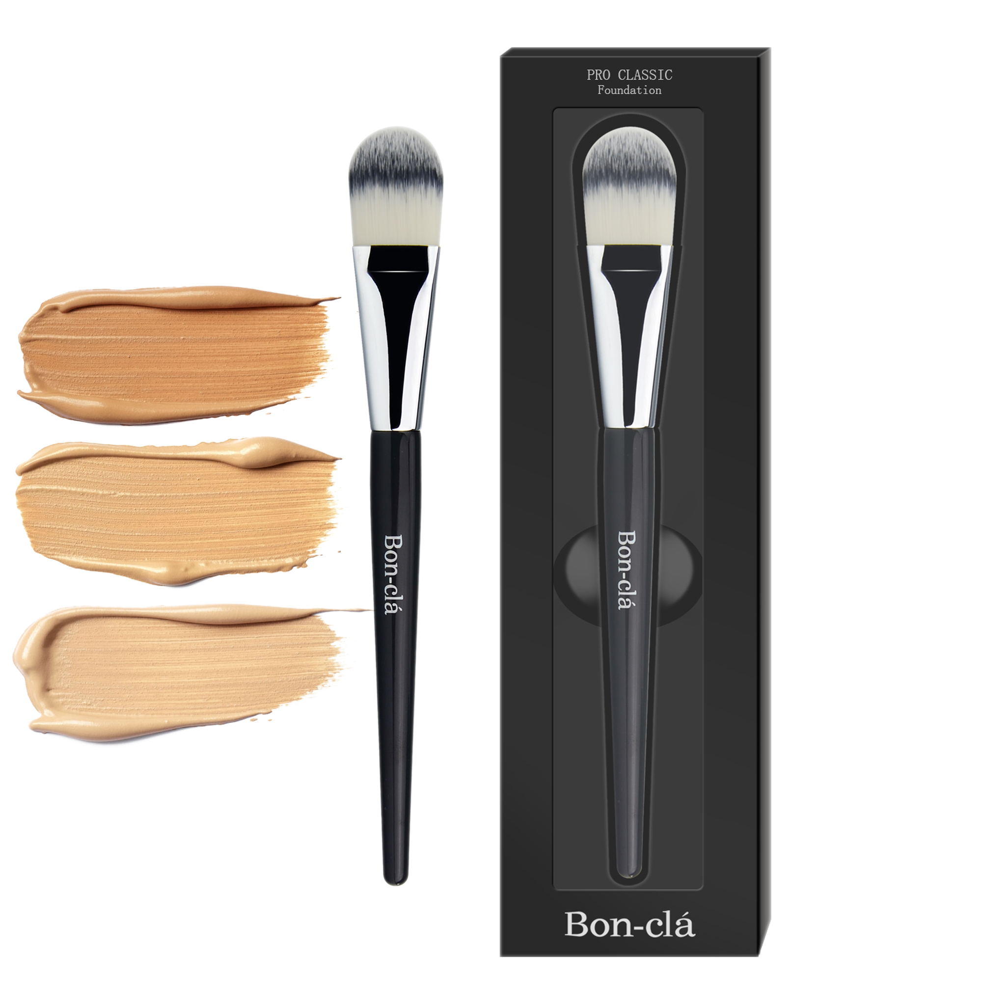 [봉클라] NO.6 납작 파운데이션 브러쉬 제품 이미지