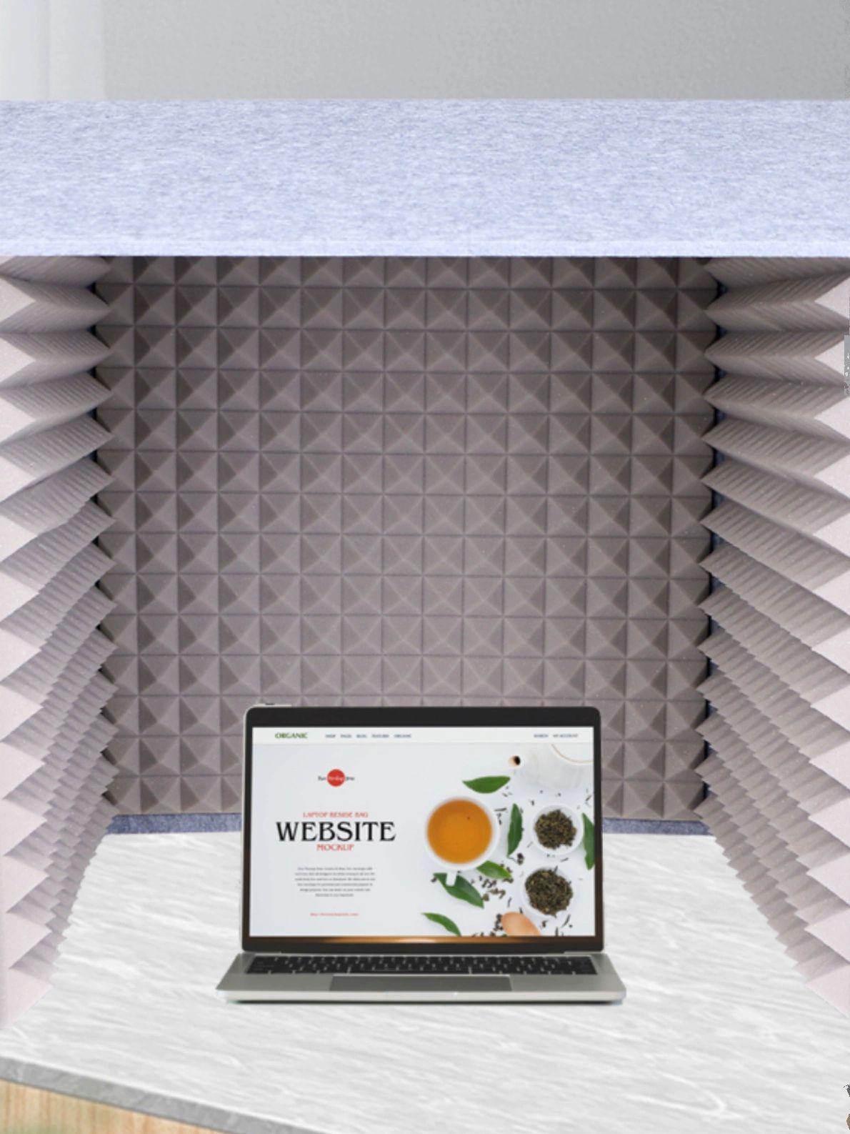 간이 방음 부스 미니 흡음 녹음실 스튜디오 접이식 작업실