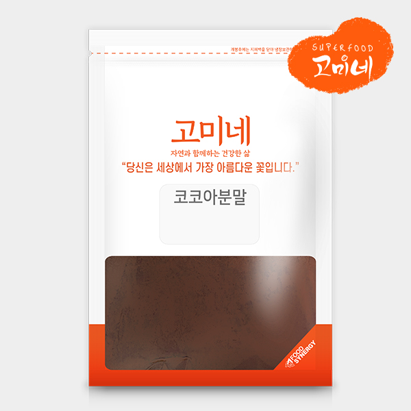 고미네 코코아가루 카카오분말 무첨가 100% 베이킹 재료 쿠키 파우더 300g, 1개 - 상품 이미지