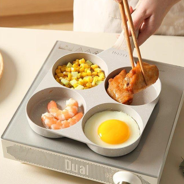 인덕션 에그팬 사구 후라이팬 계란 토스트 조리팬 - 상품 이미지