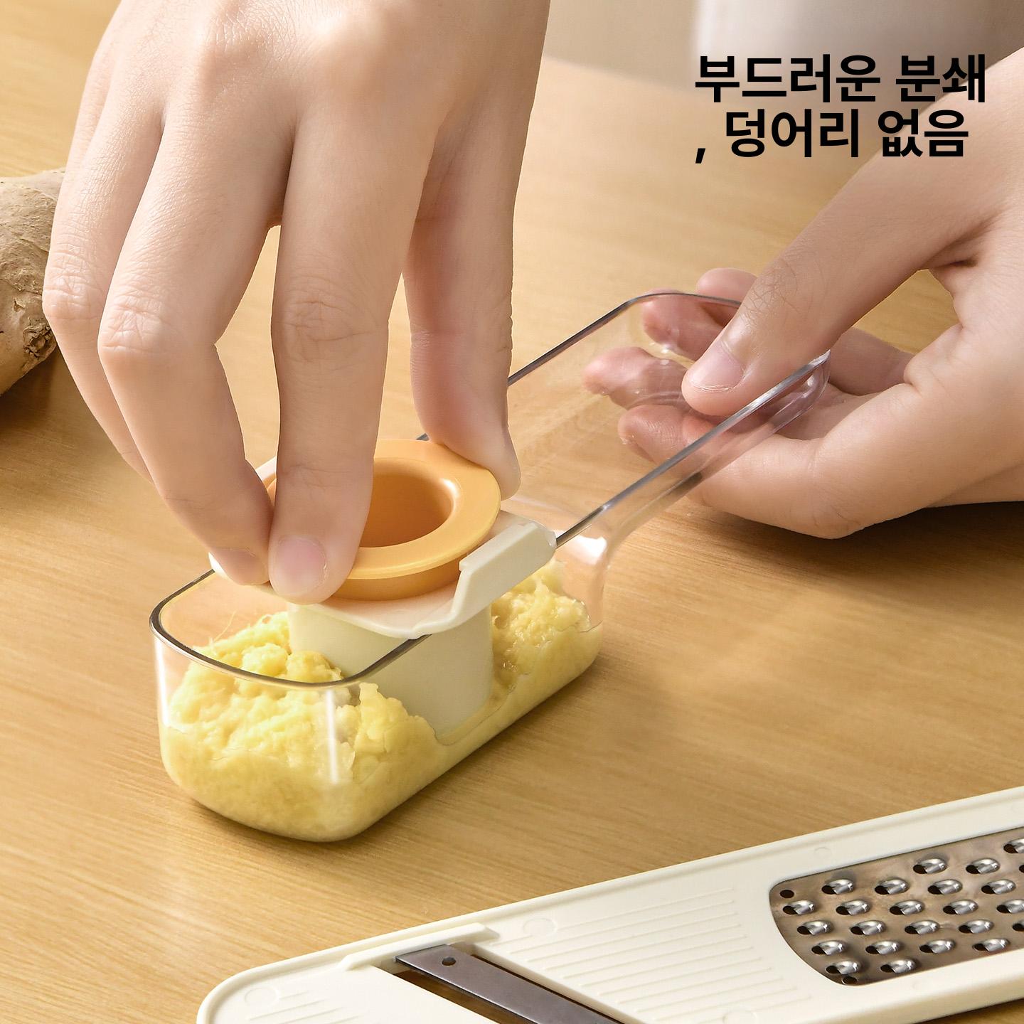 마늘 슬라이스 세절기 다지기 편썰기 채썰기 가정용 썰기 단일 항목 - 상세 이미지 3