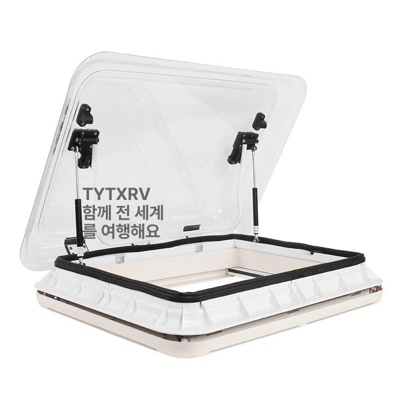 캠핑카 선루프 천장 채광창 자동차 양방향 팬 지붕 창문 - 상세 이미지 2