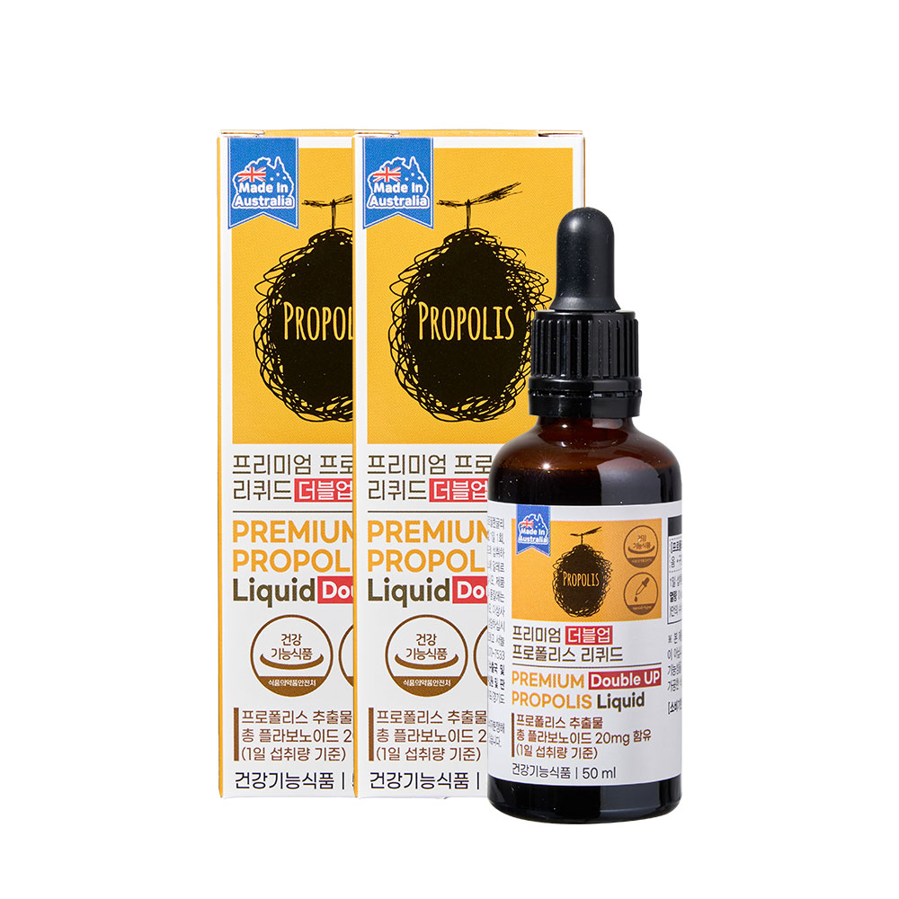 무알콜 호주산 프로폴리스 리퀴드 원액 구강항균 항산화 50ml, 2개 제품 이미지