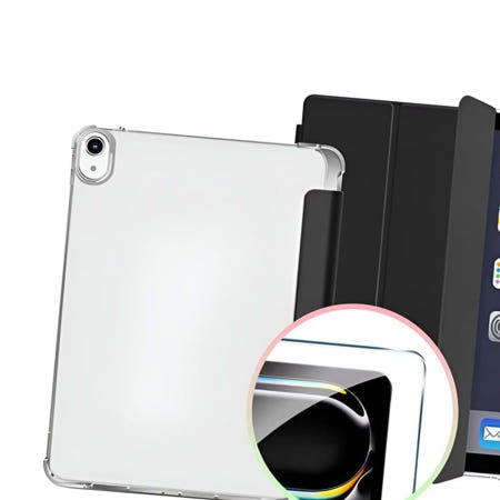 (주)유비코퍼레이션 아이패드 에어11 M3 마그네틱 케이스+강화유리 필름 1매