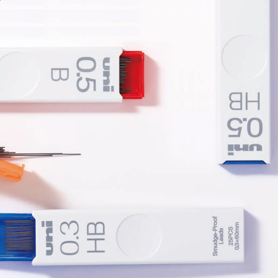 깔끔한 필기 번짐 방지 기능 나노다이아 샤프심 업그레이드 일제샤프 리필 - 상품 이미지