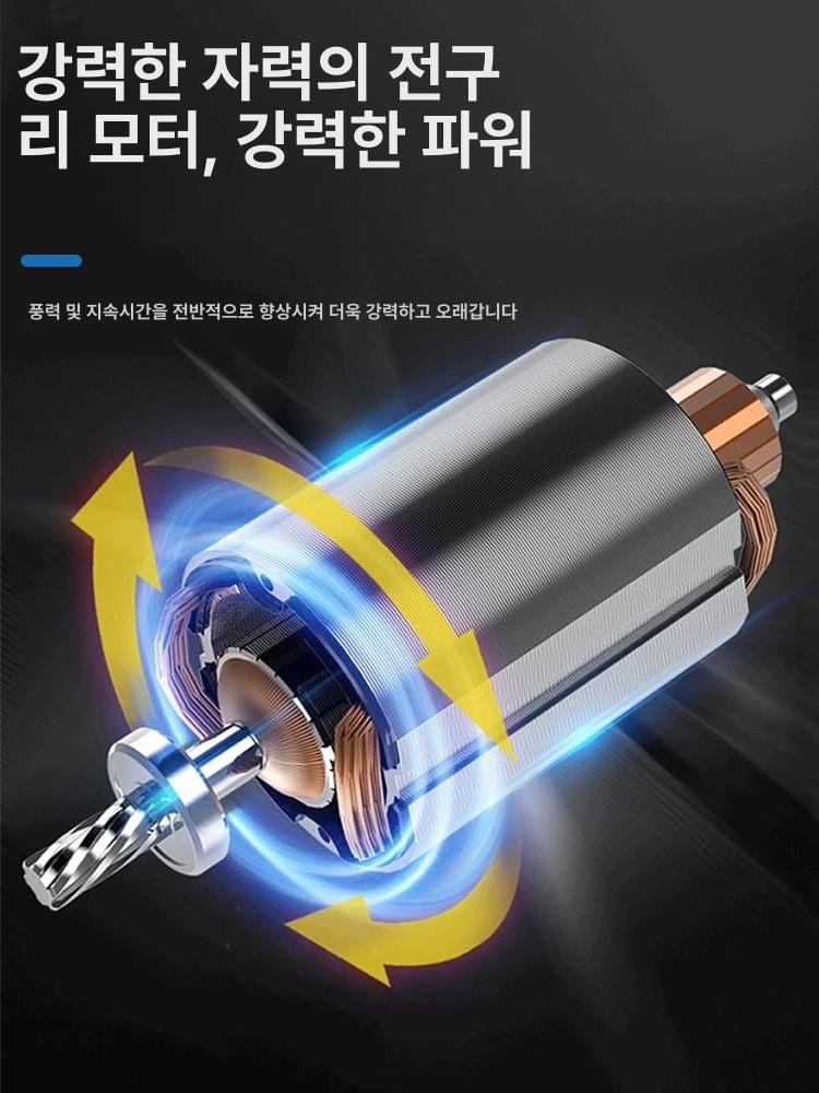 무선 바베큐 토치 블로워 대형 휴대형 베어툴 본체 바비큐전용 2900h 충전기 1개 에어 1개 - 상세 이미지 5