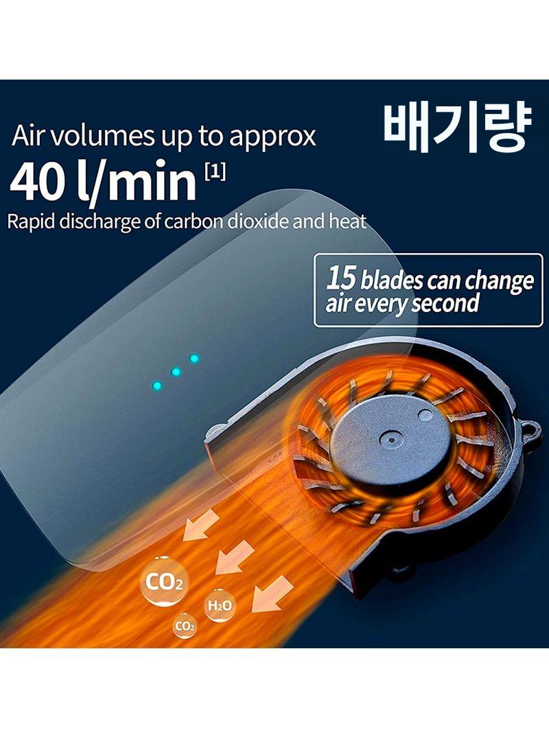 마스크 쿨러 환풍 미세먼지 통풍 황사 공기 순환기 - 상세 이미지 3