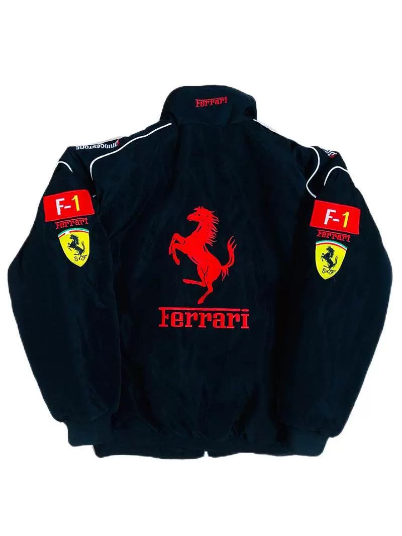 레이싱 자켓 F1 로고 점퍼 남성 레드불 레트로 스포츠 재킷 - 상세 이미지 2