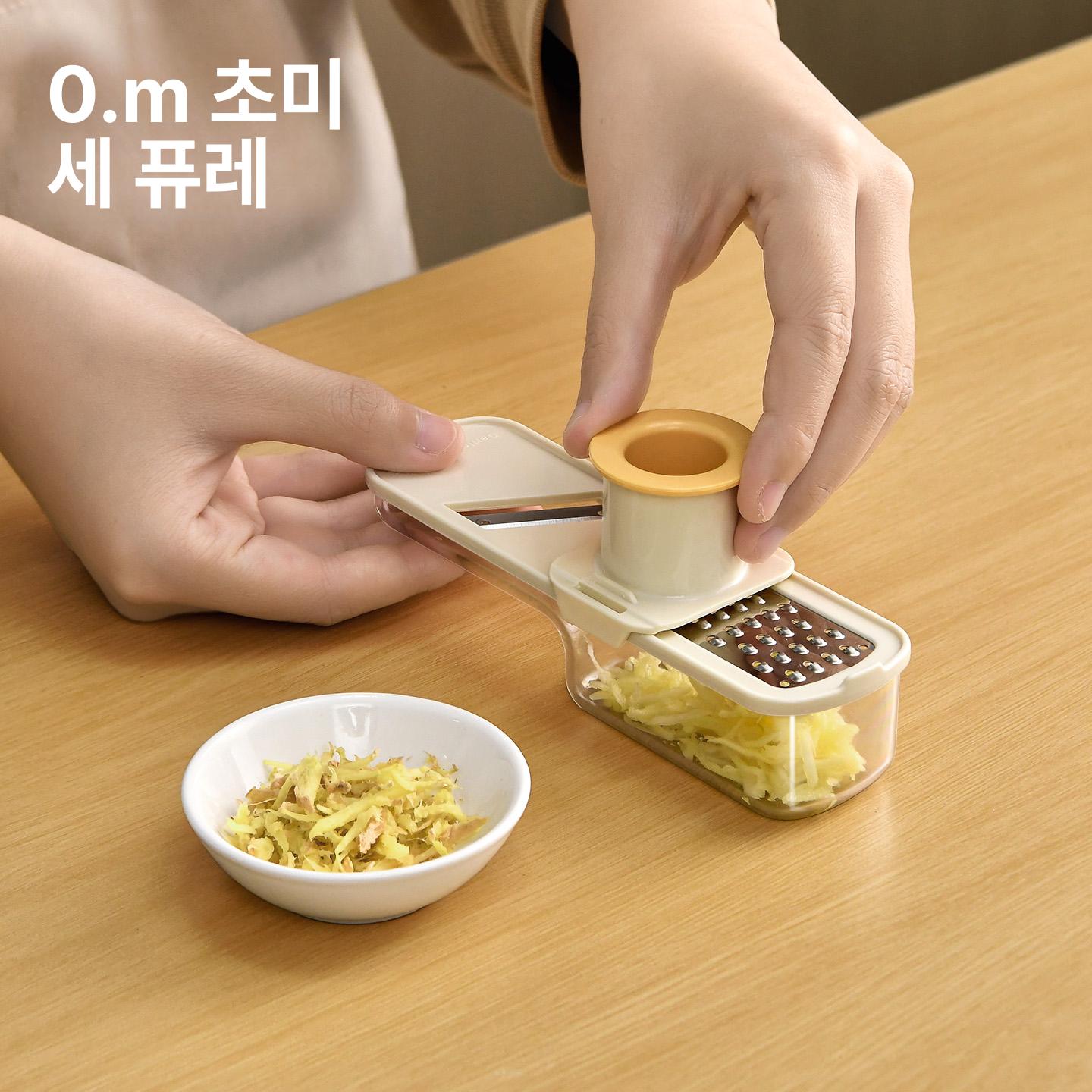 마늘 슬라이스 세절기 다지기 편썰기 채썰기 가정용 썰기 단일 항목 - 상세 이미지 4