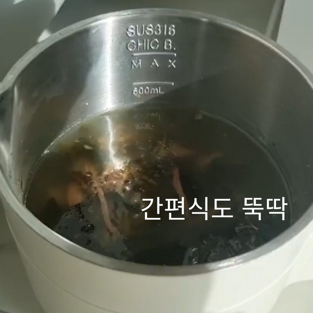 [시크벨] sus 316 휴대용 전기포트 염소제거 분유포트 실리콘찜판 포함 - 상세 이미지 4
