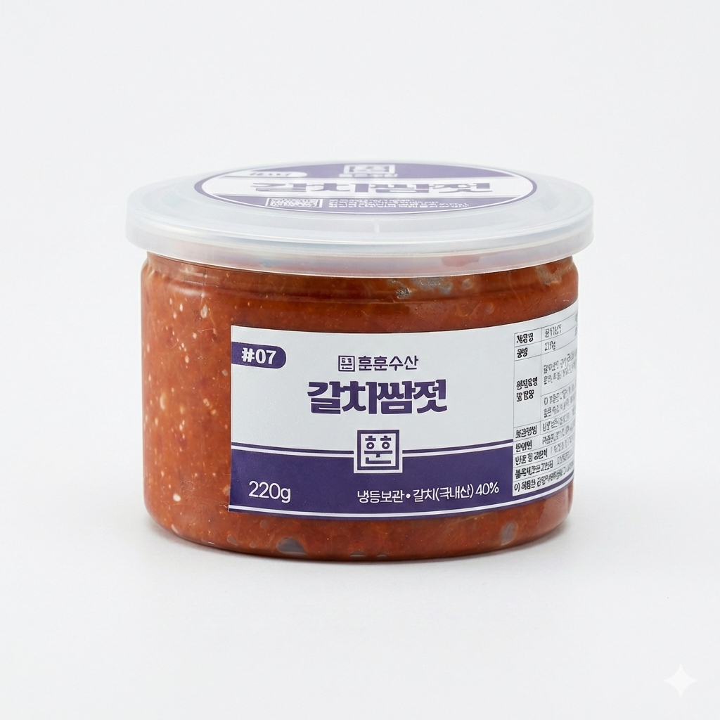 갈치쌈젓 갈치속젓갈 비빔 양념 반찬 밥도둑 - 상세 이미지 4