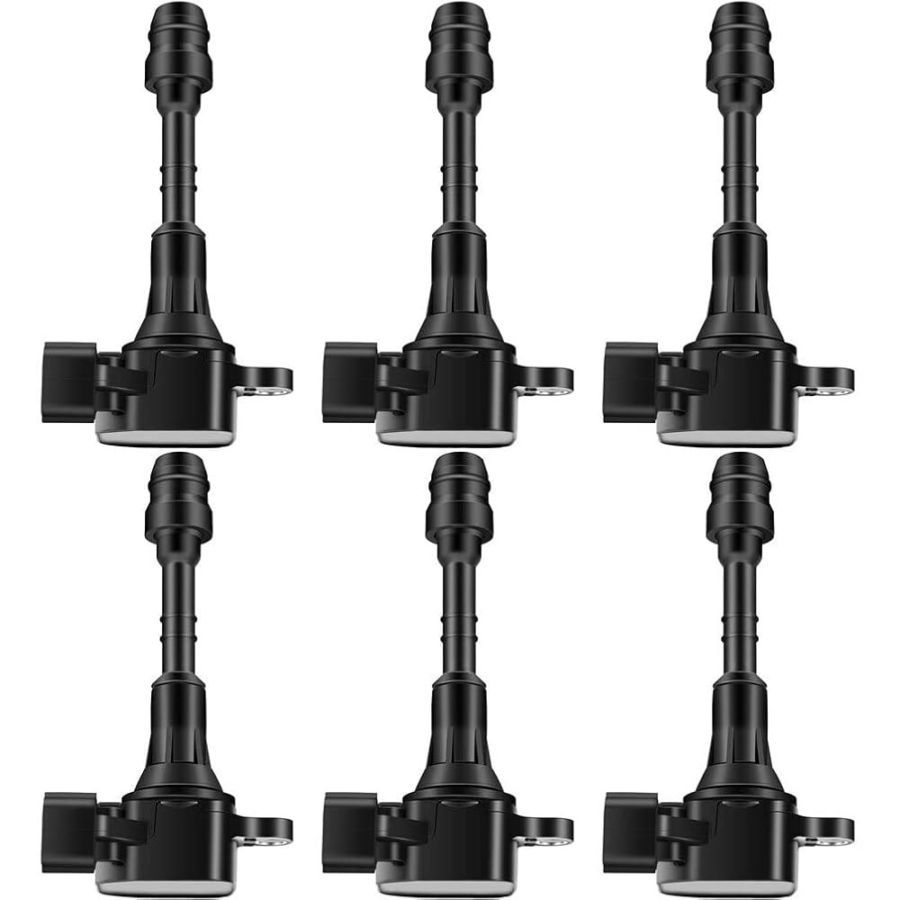 여행 운송 및 수리를 위한 UF401 C1439 IGC0007 교체용 Nissa-n 350Z I-nfiniti G35 /M35 /FX35와 호환되는 6개의 ECCPP 점화 코일 - 상품 이미지
