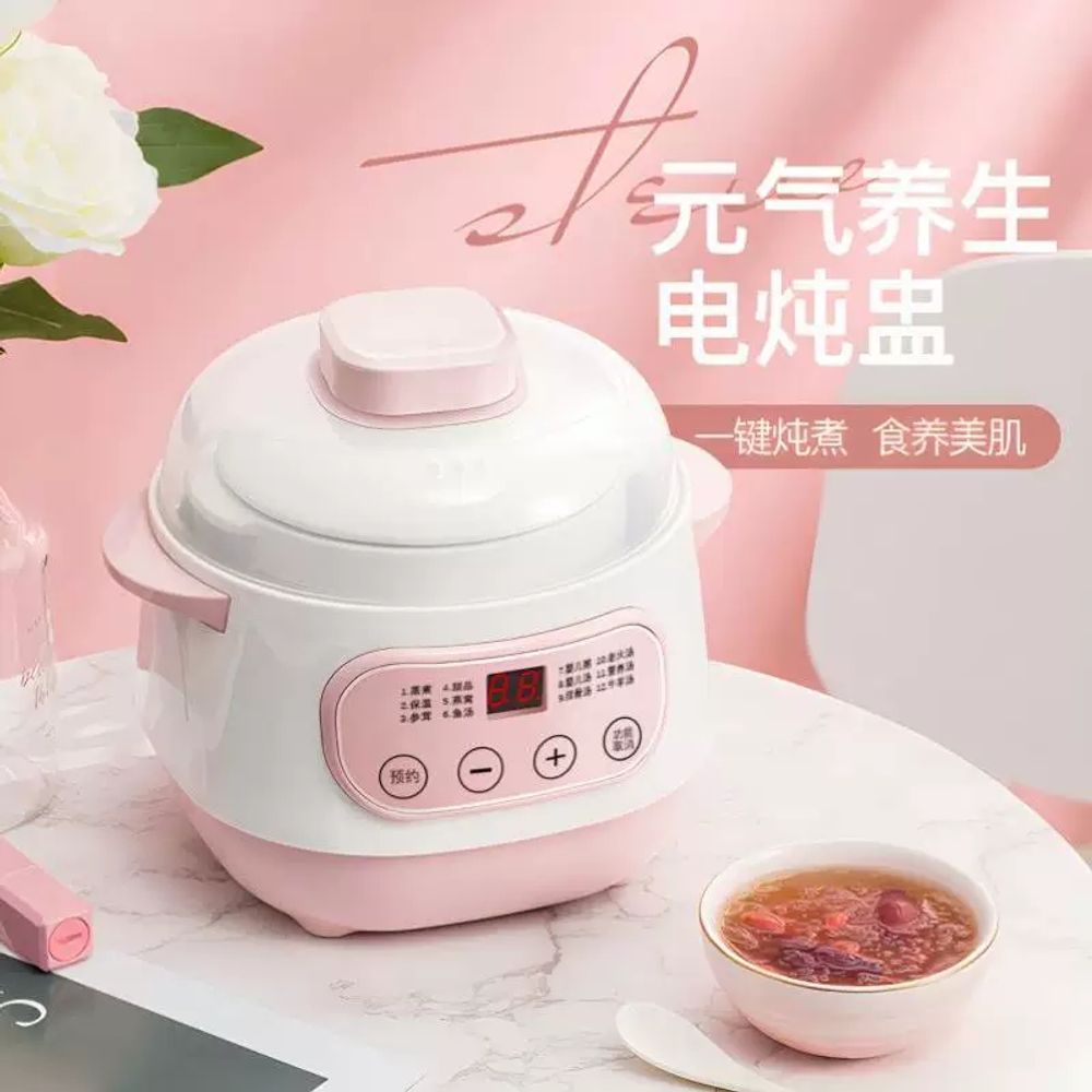 전기 포트 스튜 세라믹 휴대용 포터 냄비 스마트 요리 - 상세 이미지 5