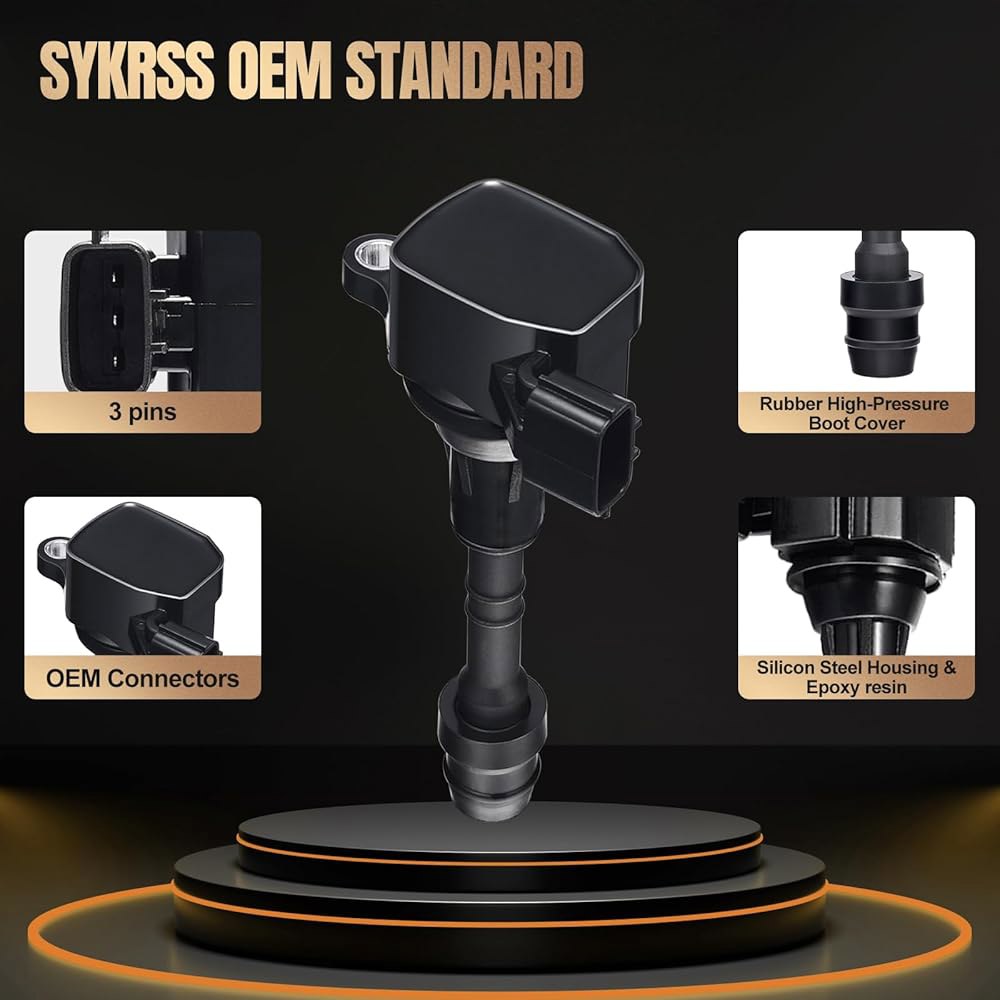 SYKRSS 닛산 프론티어 맥시마 NV1500 /2500 /3500 호환 인피니티 QX4 I35 6 UF349 점화 코일 팩 세트 3340082Z10 C1406 5C1403 5C1 - 상세 이미지 3