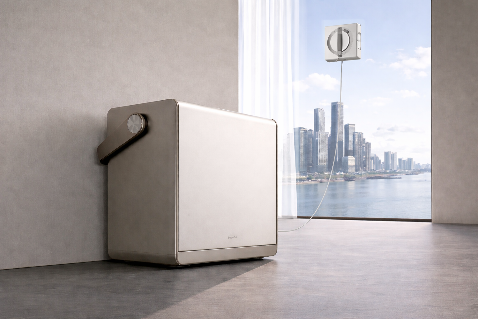 창문 로봇 청소기 대여 렌탈 서비스 (창문로봇청소기 끝판왕 에코백스 W2 옴니 모델) 제품 이미지