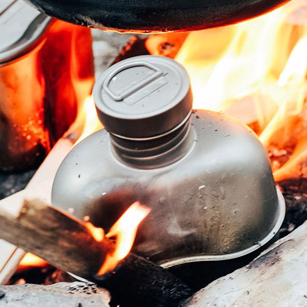 키이스 티타늄 반합 물통 케이스 세트 백패킹 경량 코펠