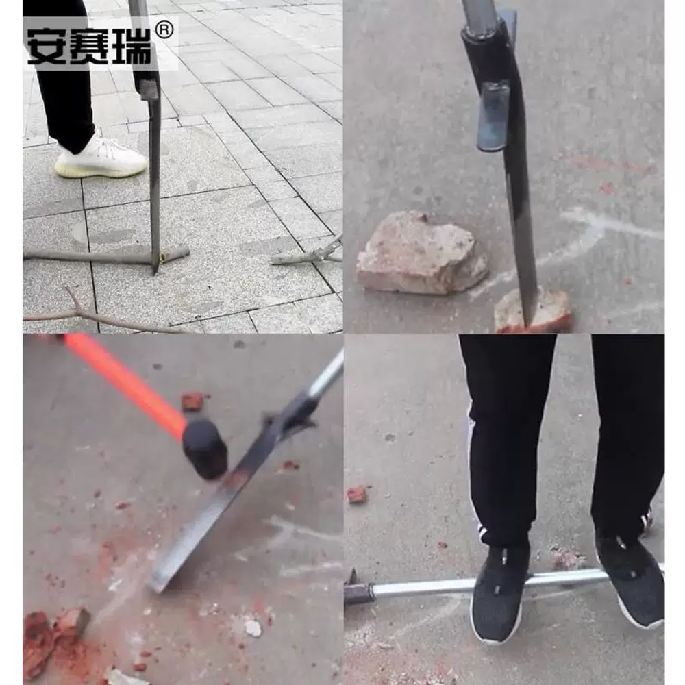 농기구 삽 일자형 포크삽 농사 정리용품 괭이 포크 삼지창 - 상세 이미지 4