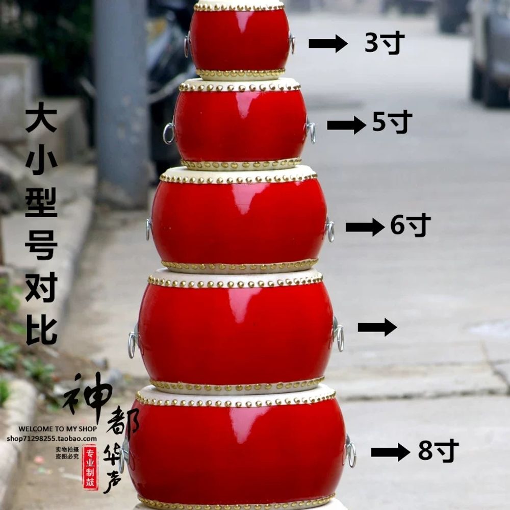국악기 난타북 전통 공연 소가죽 판소리북 미니 난타 초보자 - 상세 이미지 3