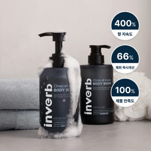 인버브 클리네오 올인원 바디워시 500ml 1개 악취 체취 노인 홀애비 ... 솔직 후기 | 피부 타입별 분석 - 상품 이미지 1