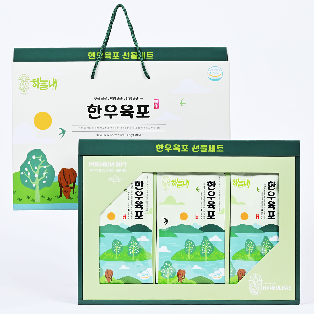 40g 12개입 [하늘내] 부드러운 한우육포 480g, 1개 - 상세 이미지 2