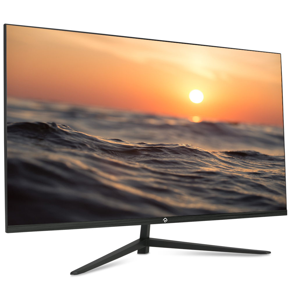 총판 EdgeArt F3275KB 블랙 FHD 베젤리스 100 오피스 무결점 모니터