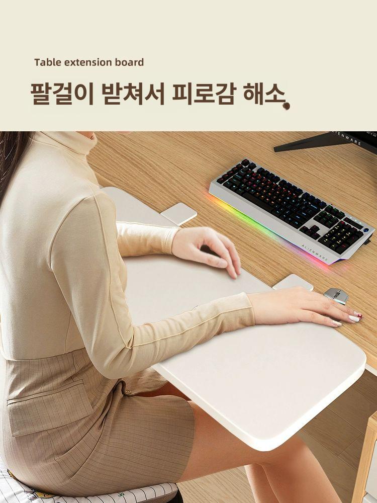 접이식 테이블 다용도 탁자 공간활용 다이닝 선반 간이 화이트보드 40 x 20 화이트 - 상세 이미지 5