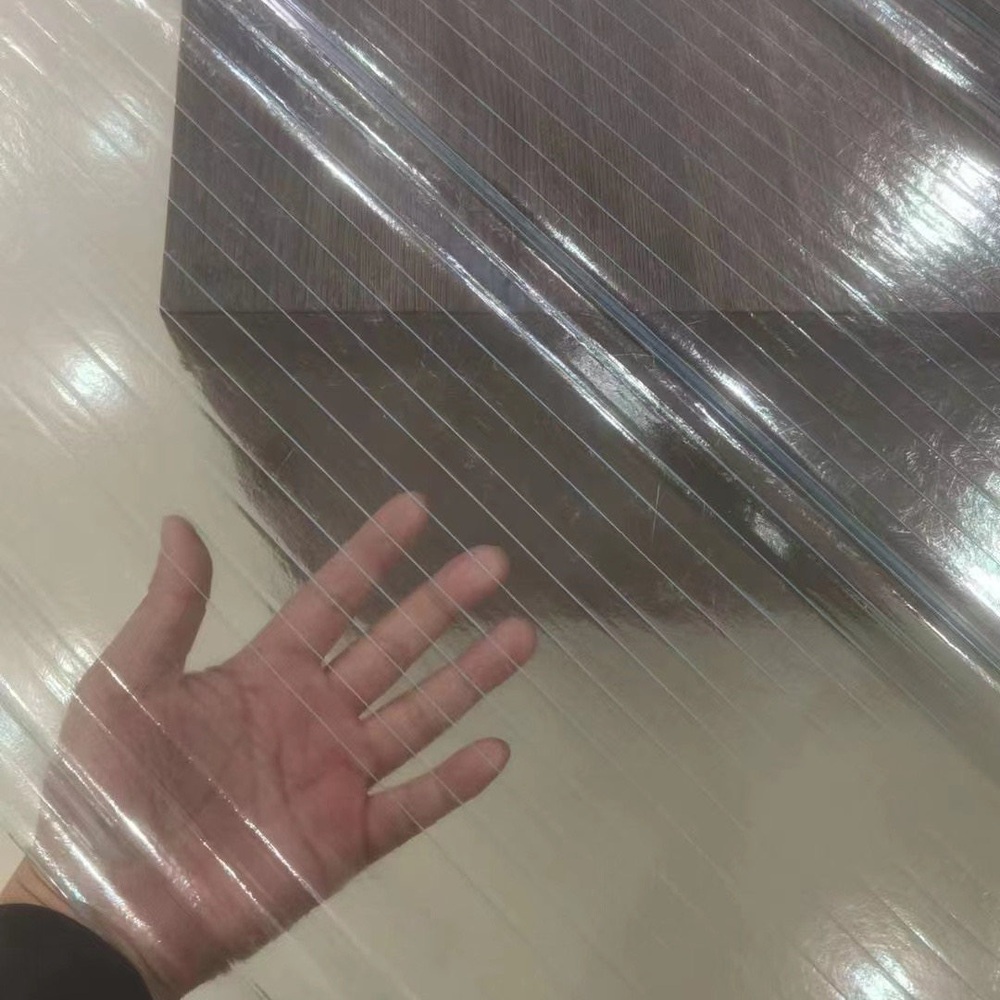 투명 슬레이트 지붕 렉산 폴리카보네이트 골판형 파형 복층 이중구조 고강도 강화판넬 캐노피 - 상세 이미지 3