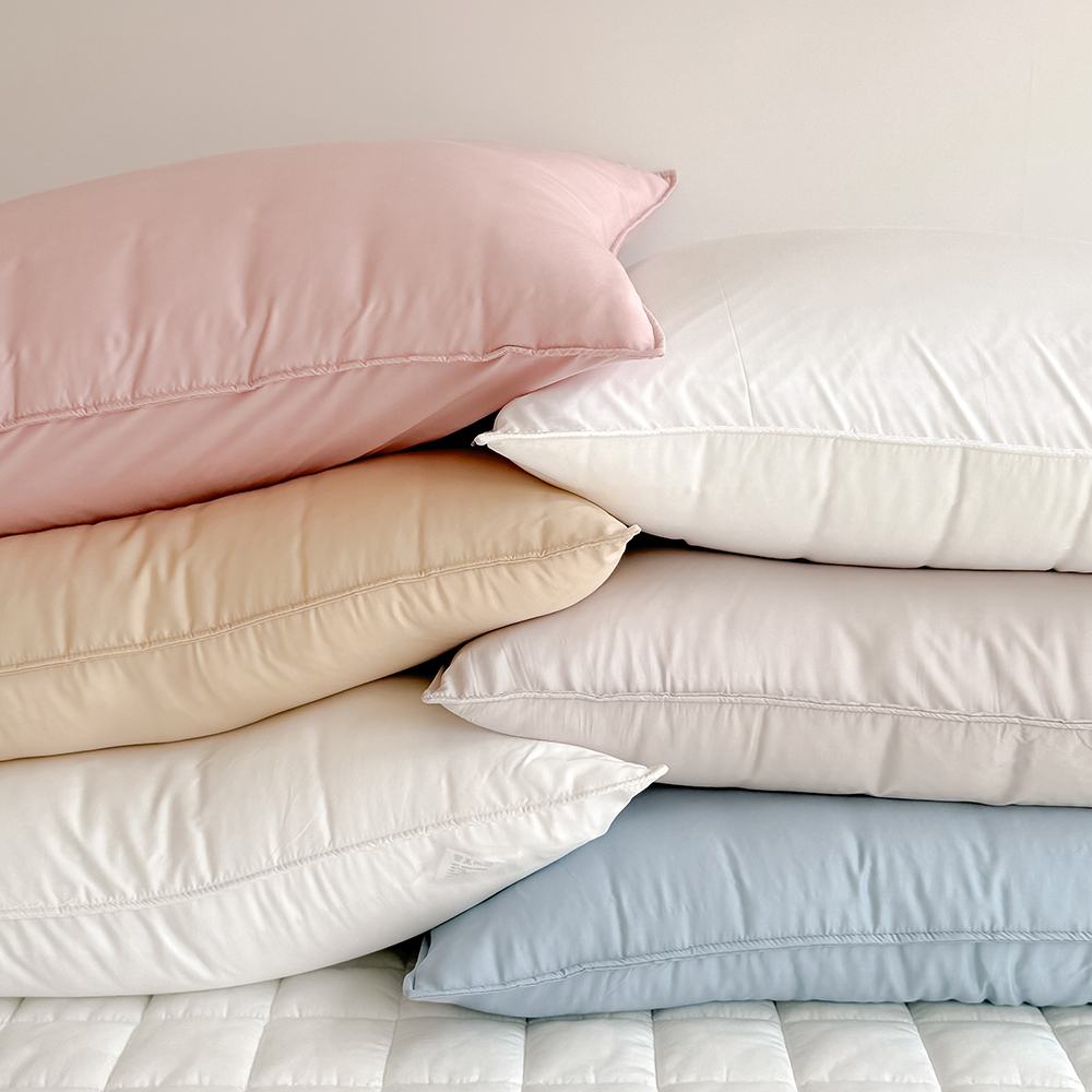 모제무드 호텔 무지 피그먼트 모달 베개커버 3050