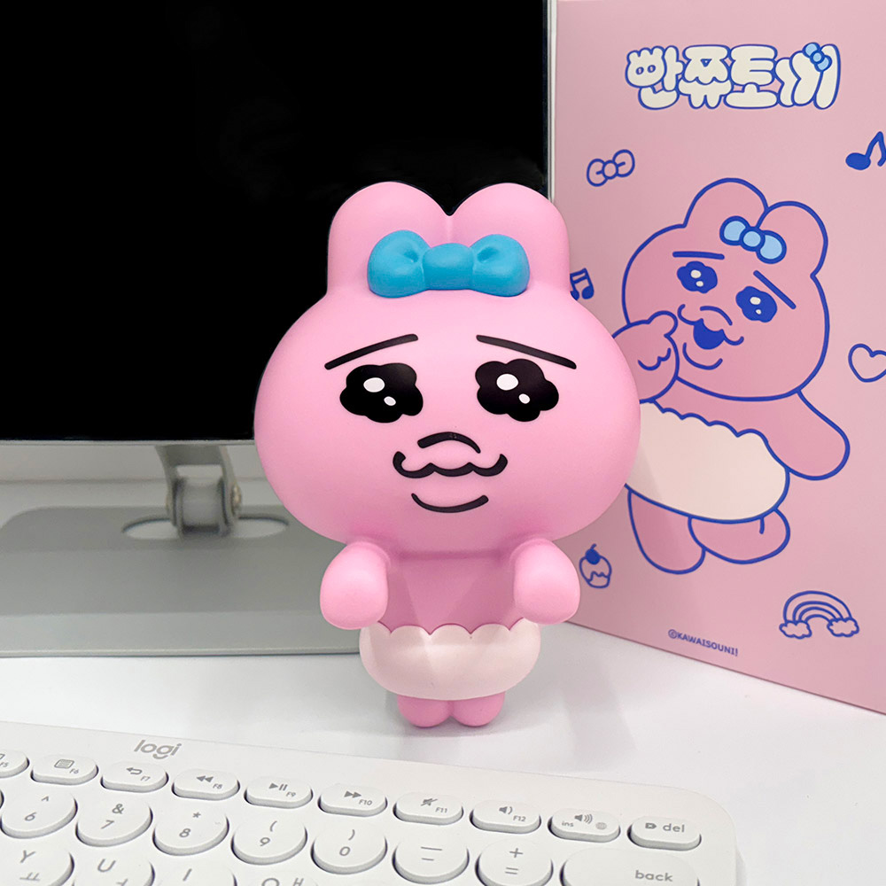 벨르아망 빤쮸토끼 테슬라 모니터 네비게이션 방향제 차량용 걸이형 새차 선물 블랙체리 이미지 7